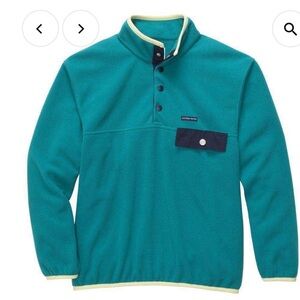 Southern Proper men’s size small Snap-Fleece Pullover with Navy Pocket
